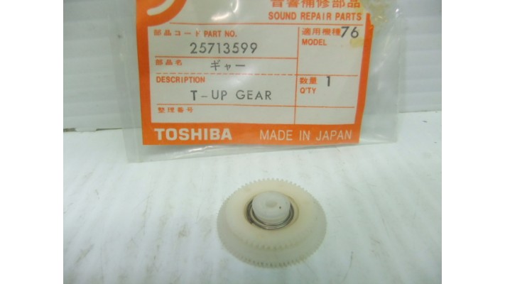 Toshiba 25713599 take up gear